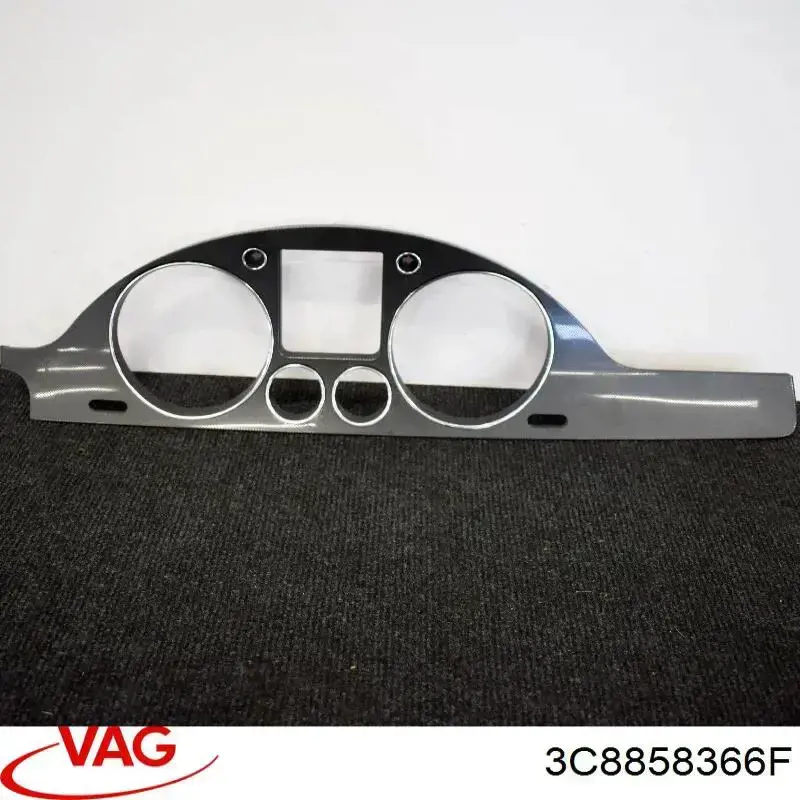Облицювання щитка приладів "торпедо" VAG 3C8858366F ціна, від 56.21 USD
