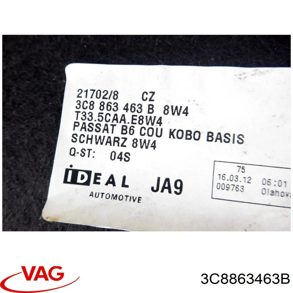 3C8863463B VAG 