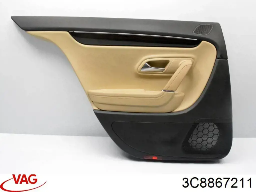 Купити 3C8867211 VAG Дверна карта правих задніх дверей