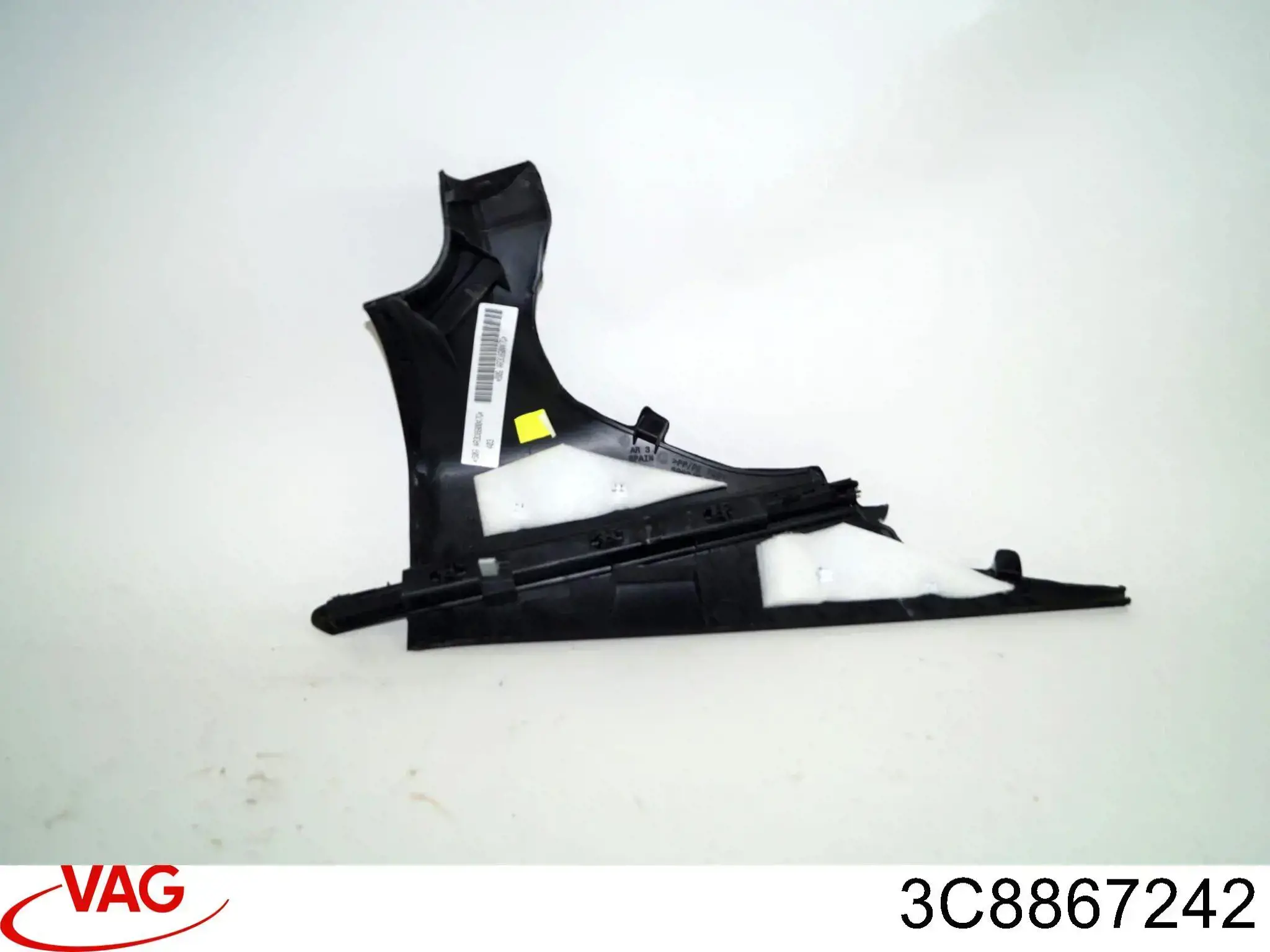 3C8867242 VAG Обшивка стійки кузова внутрішня, задня права