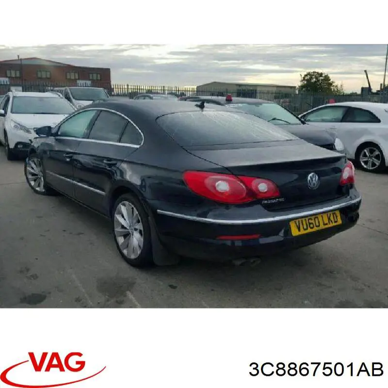 Оббивка даху (стеля) 3C8867501AB VAG