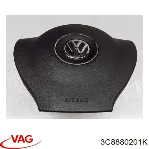 Подушка безпеки, водійська, AIRBAG 3C8880201K VAG