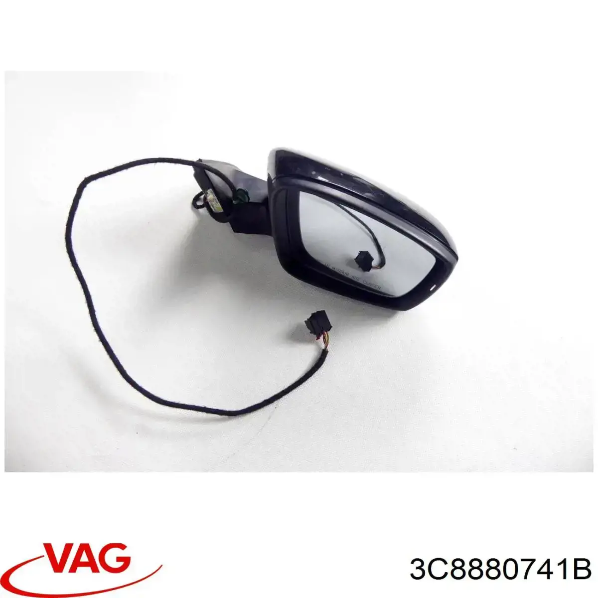 Купити 3C8880741B VAG Подушка безпеки, шторка бічна, ліва, AIRBAG