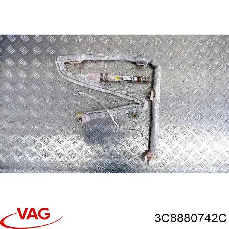Купити 3C8880742C VAG Подушка безпеки, бічна, права, AIRBAG