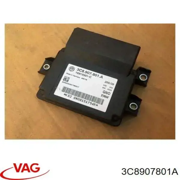 Блок керування (модуль) електромеханічного стояночного гальма 3C8907801C VAG