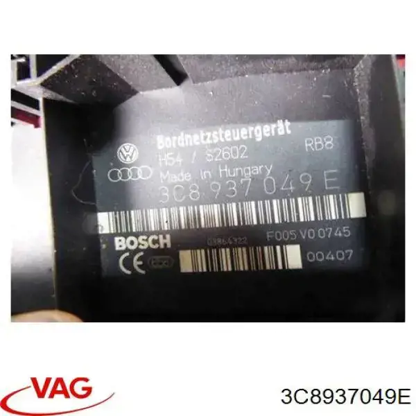 3C8937049E VAG модуль керування (ебу бортової мережі)