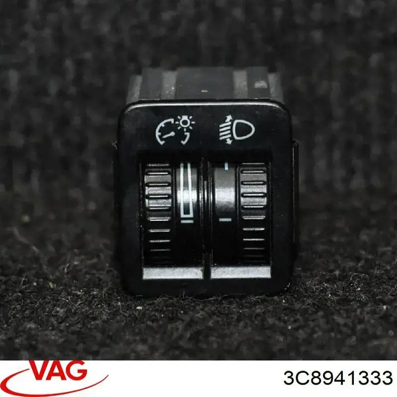 Кнопка коректора фар VAG 3C8941333 ціна, від 7.03 USD