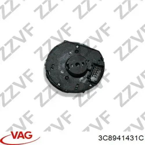 Купити 3C8941431C VAG Перемикач світла фар, на "торпеді"