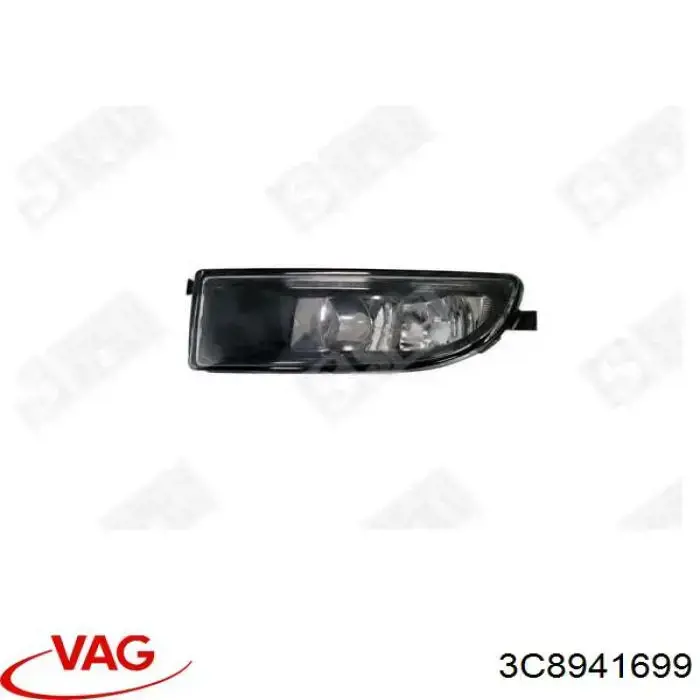 Протитуманка ліва VAG 3C8941699 ціна, від 29.48 USD