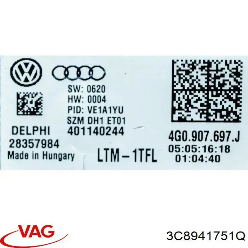  VAG 3C8941751Q