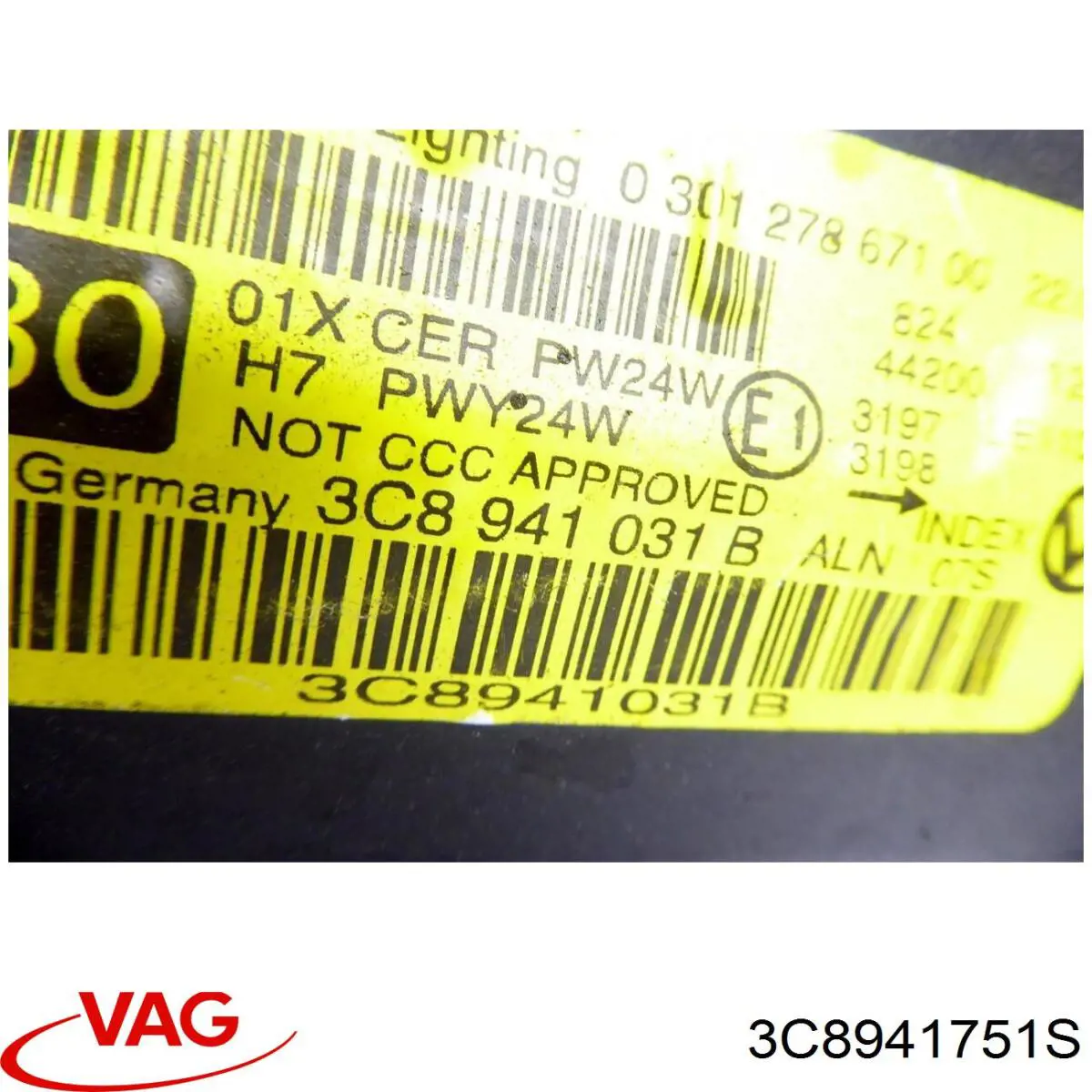  VAG 3C8941751S ціна, від 791.64 USD