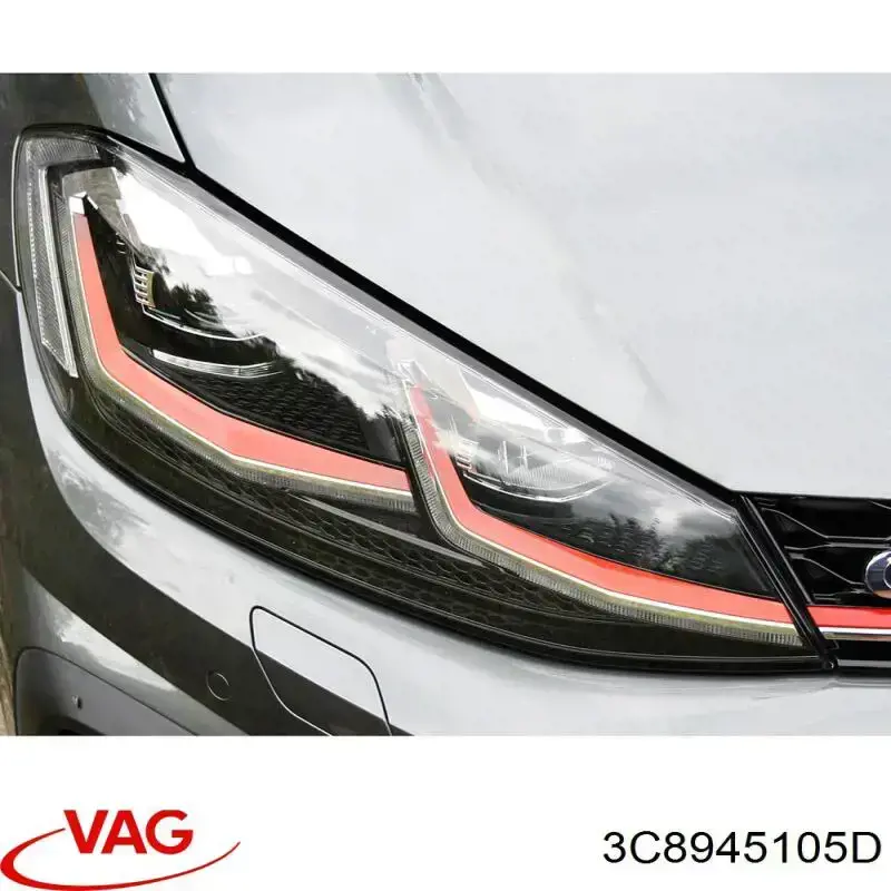 Купити 3945053 Autotechteile Лівий відбивач заднього бампера
