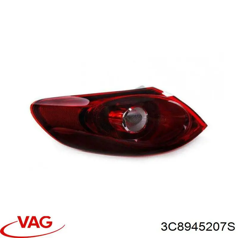 Задня ліва зовнішня фара VAG 3C8945207S ціна, від 126.69 USD