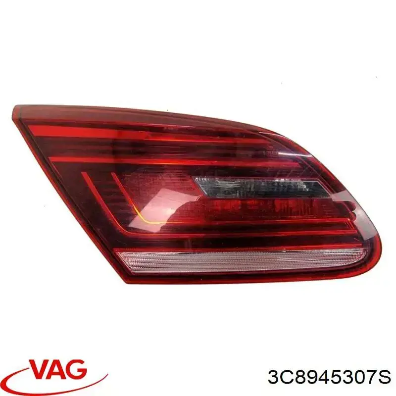 Купити 3C8945307S VAG Ліхтар задній лівий, внутрішній