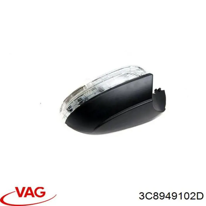 Купити 3C8949102D VAG Покажчик повороту дзеркала, правий
