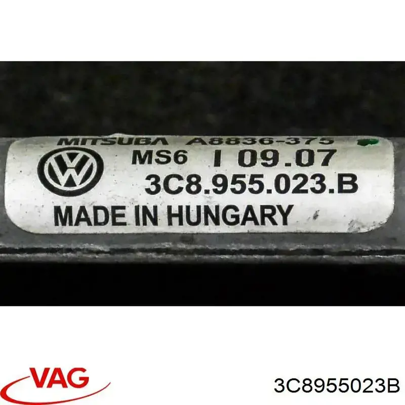 Трапеція щіток лобового скла VAG 3C8955023B ціна, від 37.91 USD