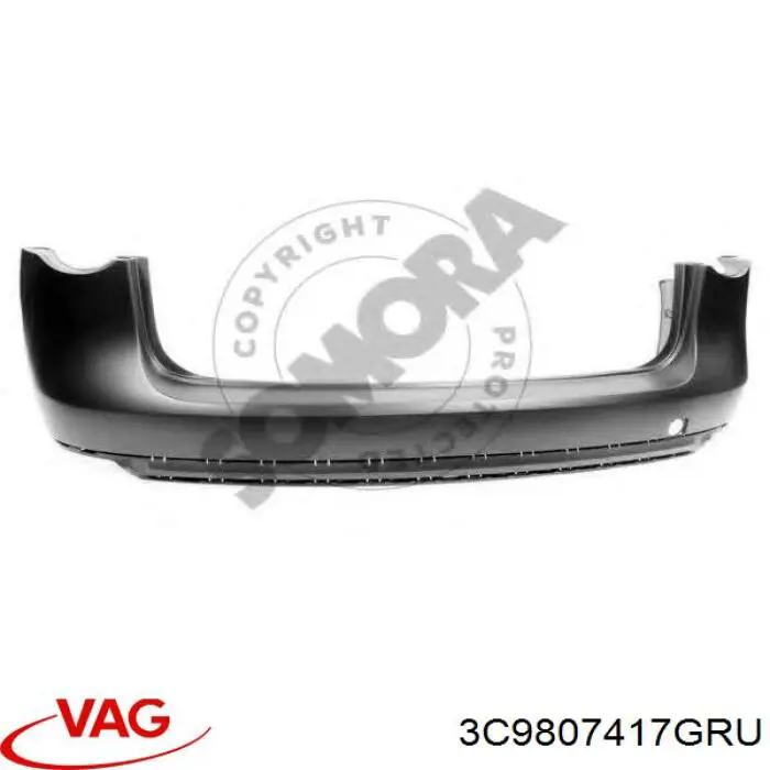 Кожух бампера заднього FPS FP7407952 ціна, від 75.19 USD