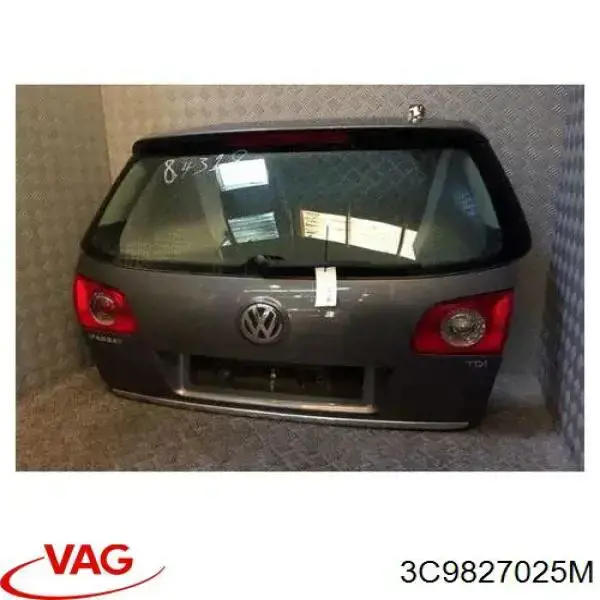 Двері задні, багажні (3-і)/(5-і) (ляда) Volkswagen Passat (B6, 3C5) (Фольцваген Пассат)
