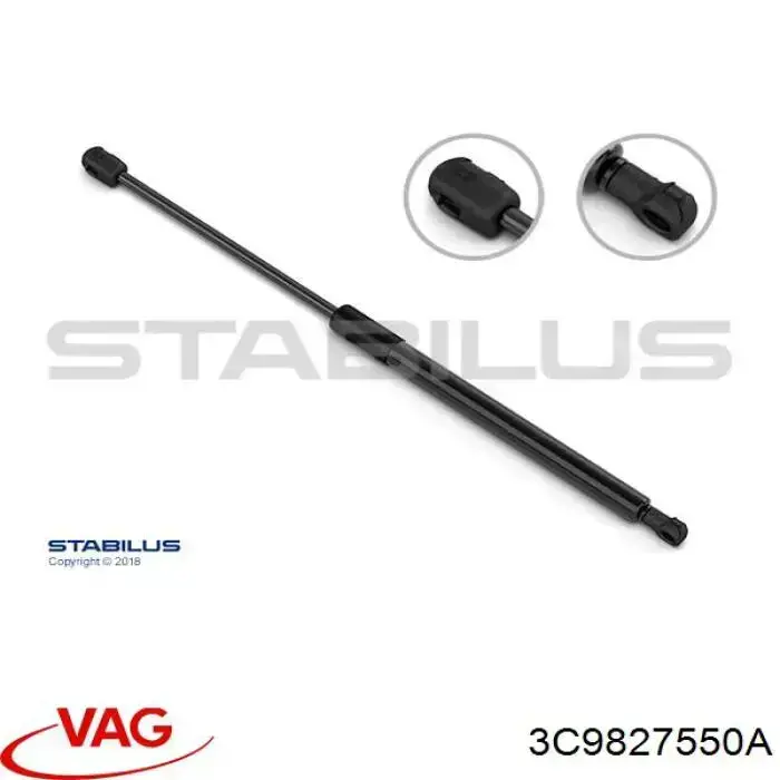 Купити 3C9827550A VAG Амортизатор двері багажника