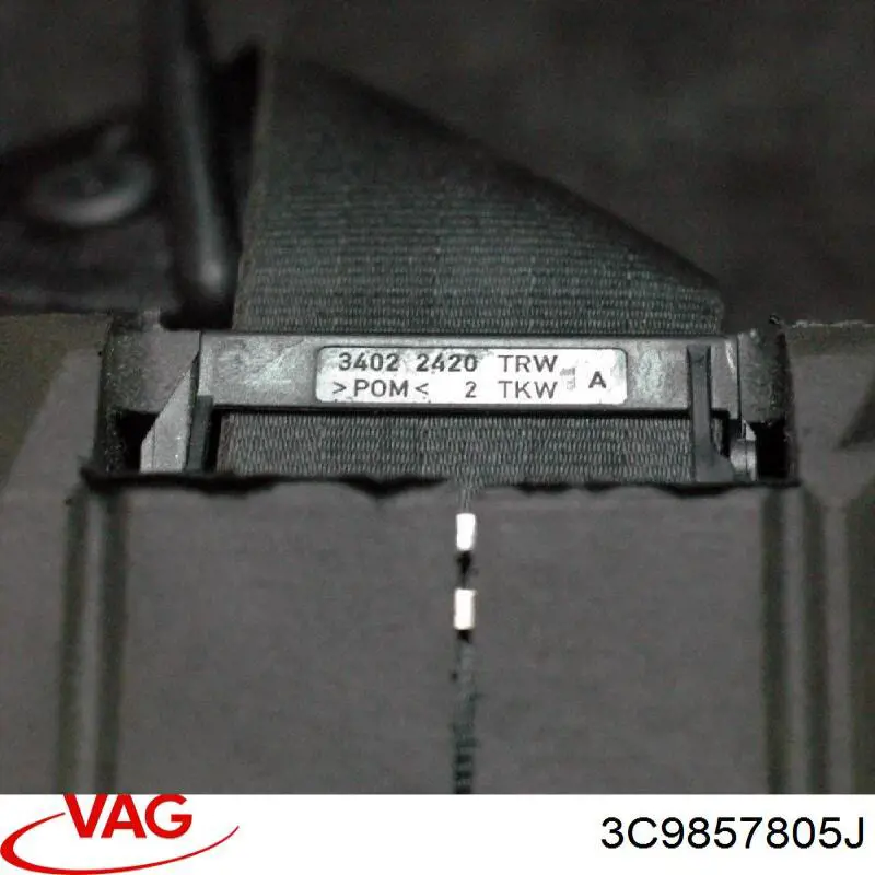 Пасок безпеки задній лівий VAG 3C9857805J ціна, від 12.03 USD
