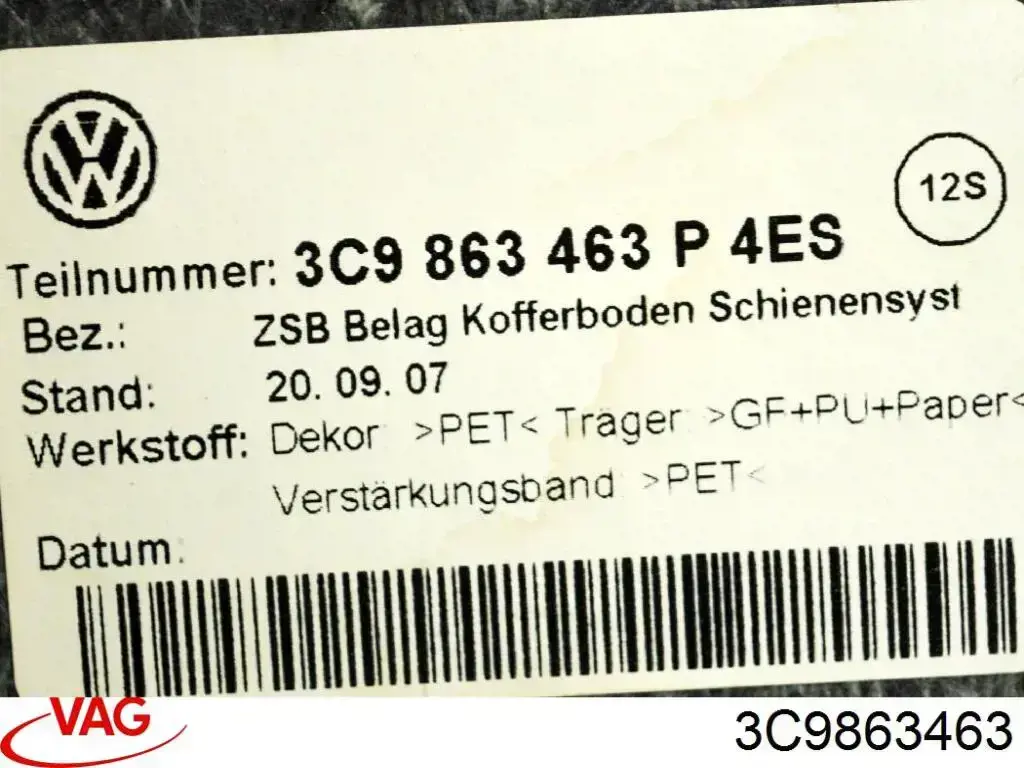  3C9863463 VAG