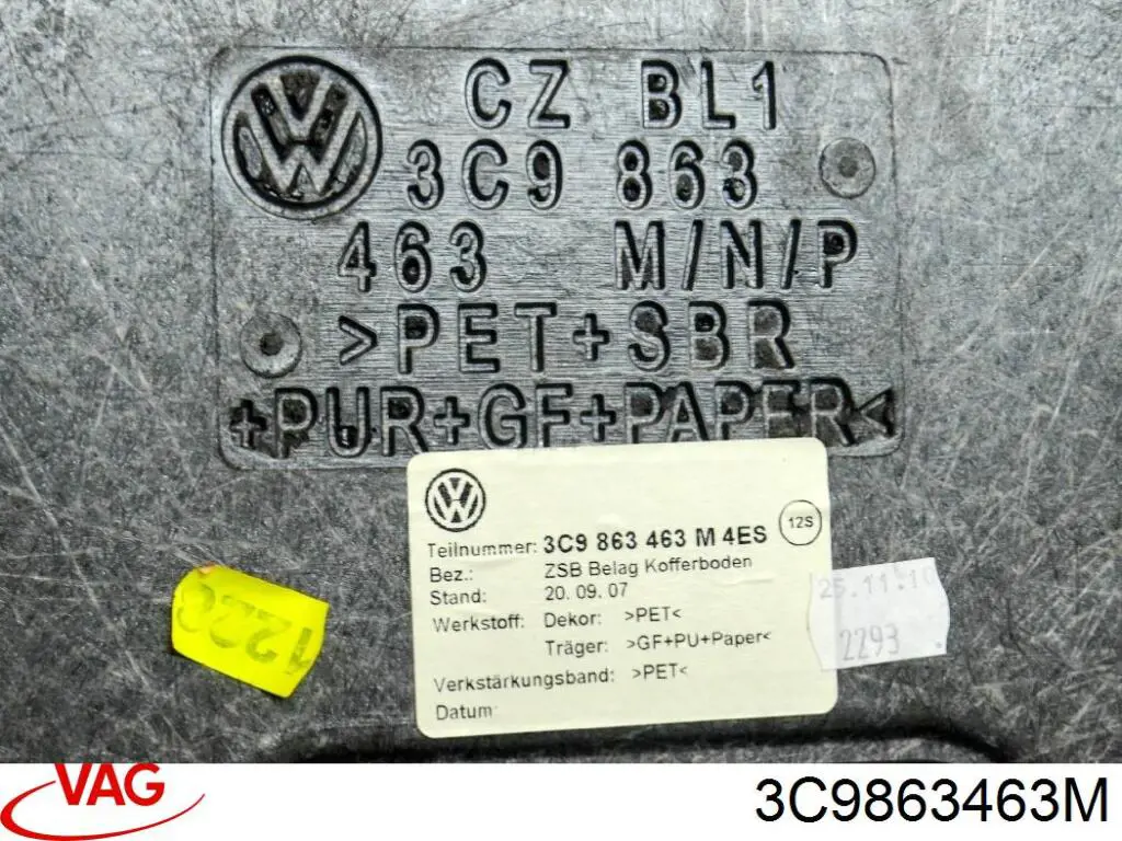  VAG 3C9863463M