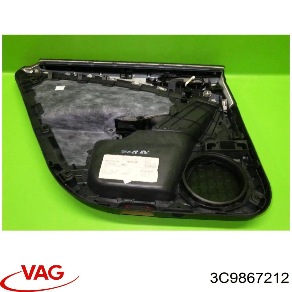 Купити 3C9867212 VAG Картка задніх правих дверей