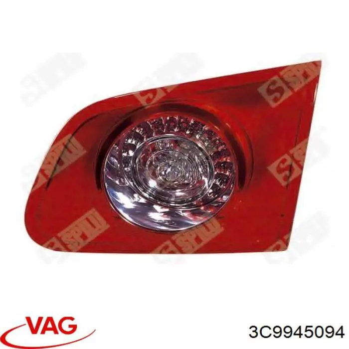 Стоп задній VAG 3C9945094 ціна, від 14.22 USD
