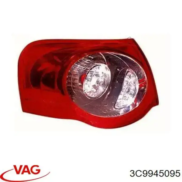 3C9945095 VAG Задній лівий зовнішній ліхтар