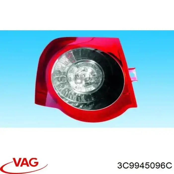 3C9945096C VAG Задній правий зовнішній ліхтар