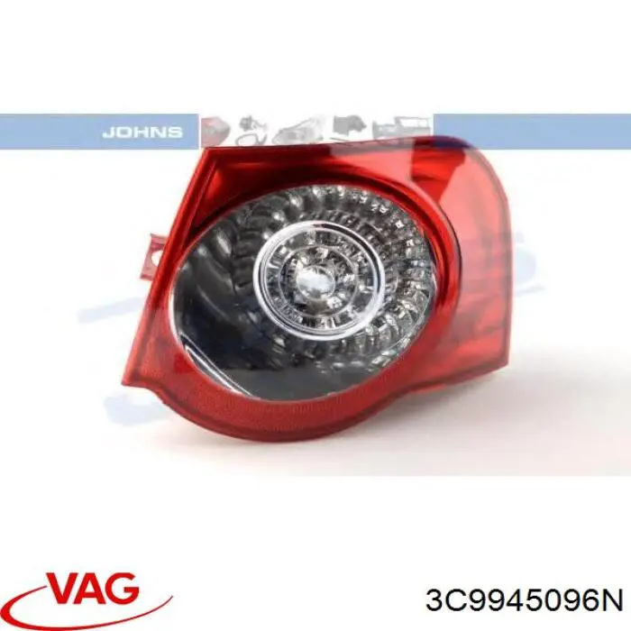 Фара задня права зовнішня VAG 3C9945096N