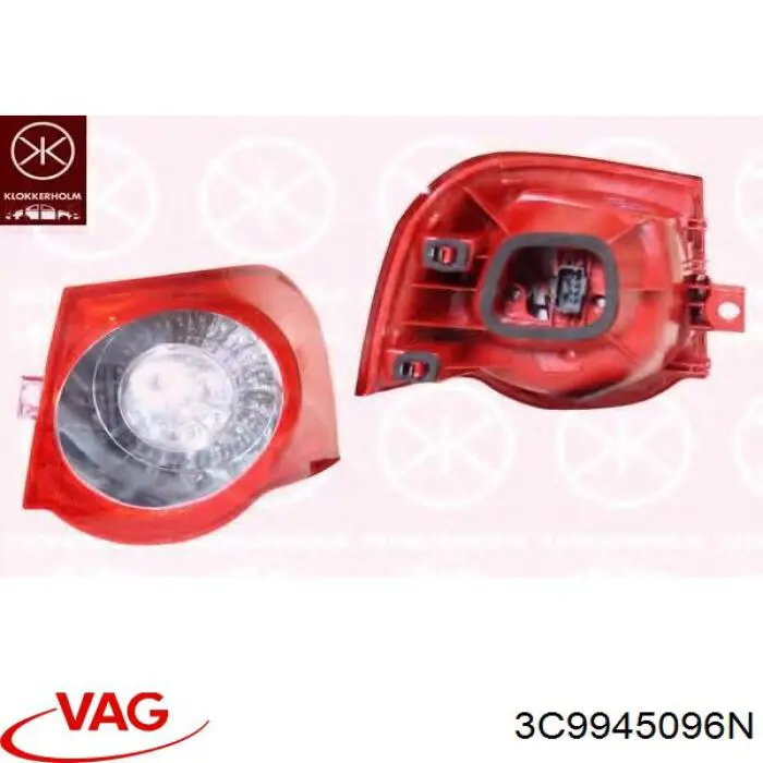 3C9945096N VAG Задній правий зовнішній ліхтар