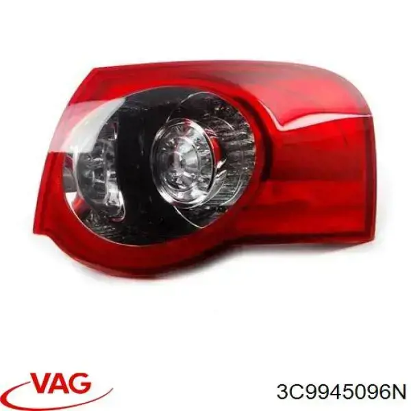 Ліхтар задній правий, зовнішній VAG 3C9945096N ціна, від 63.35 USD