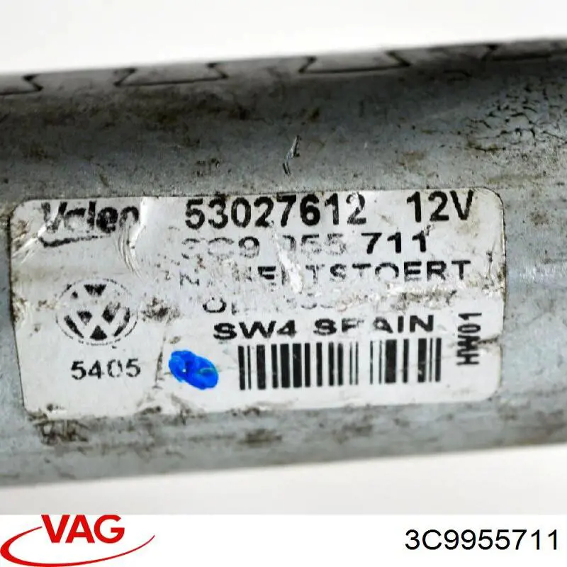 Купити 3C9955711 VAG Двигун склоочисника заднього скла
