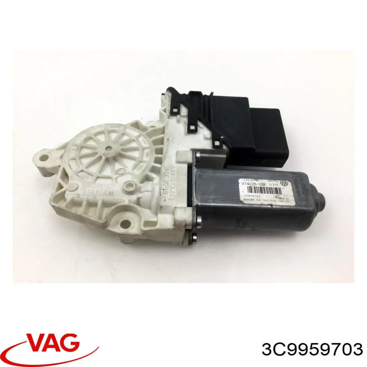 Купити 3C9959703 VAG Двигун стеклопод'емника двері задньої, лівої