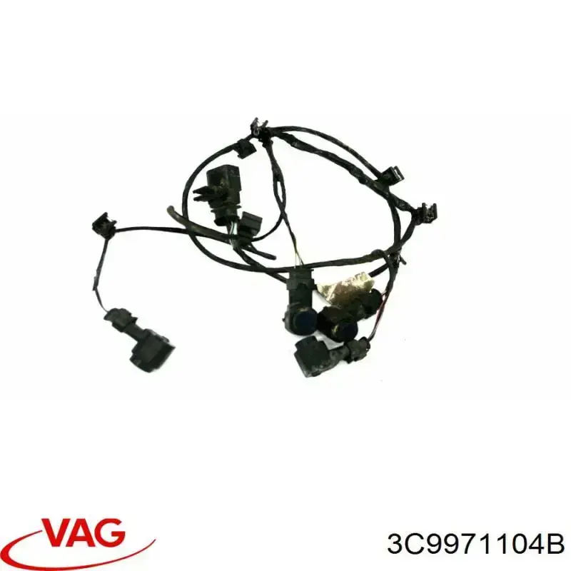 Купити 3C9971104B VAG Кабель/дріт парктроника бампера, заднього
