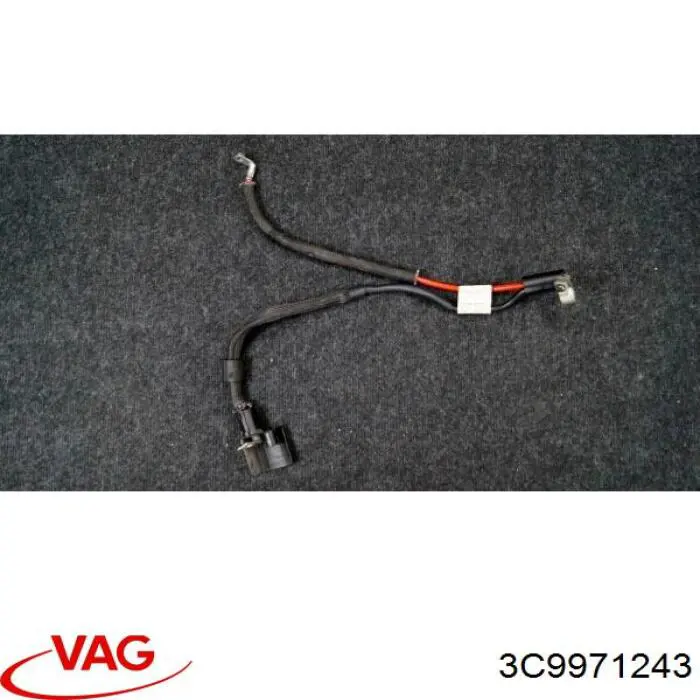 Кабель маси акумулятора (АКБ) VAG 3C9971243 ціна, від 25.34 USD