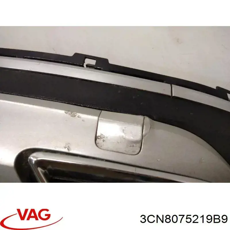3CN807521 VAG Спідниця заднього бампера