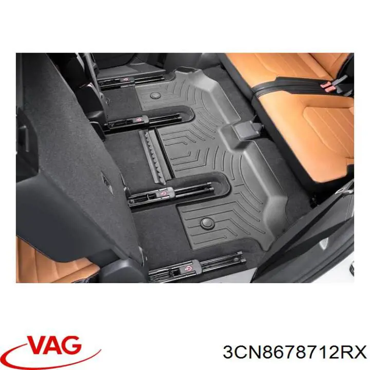 3CN8678712RX VAG Шторка двері багажного відсіку