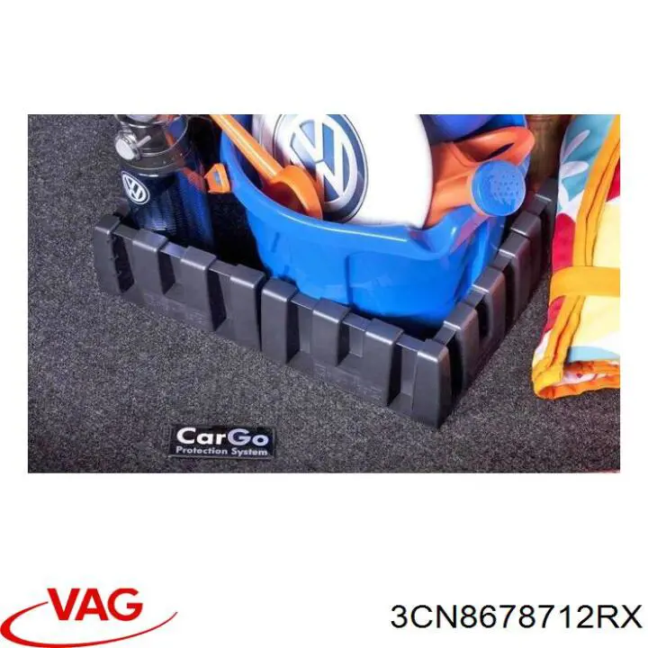 Шторка двері багажного відсіку VAG 3CN8678712RX ціна, від 182.84 USD