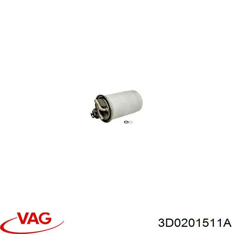 Купити 3D0201511A VAG Фільтр-відстійник палива грубої очистки