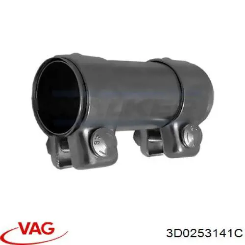 Кріплення глушника переднє VAG 3D0253141C ціна, від 6.50 USD