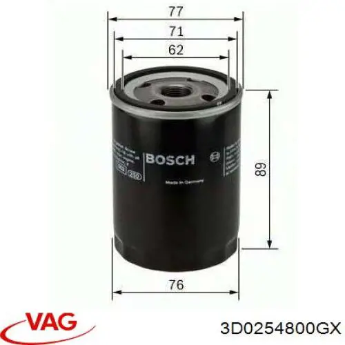 3D0254800GX VAG 