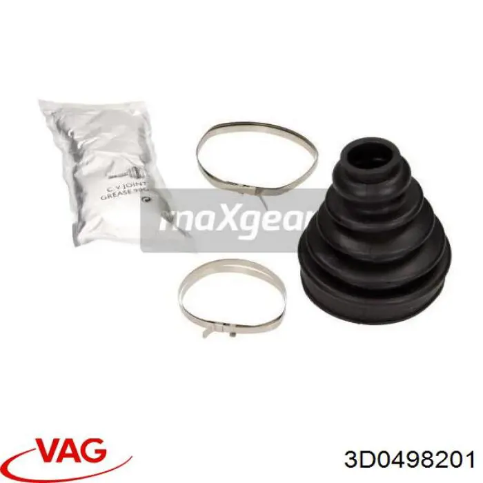 Купити 3D0498201 VAG Пильник шарніра кутових швидкостей внутрішній передній