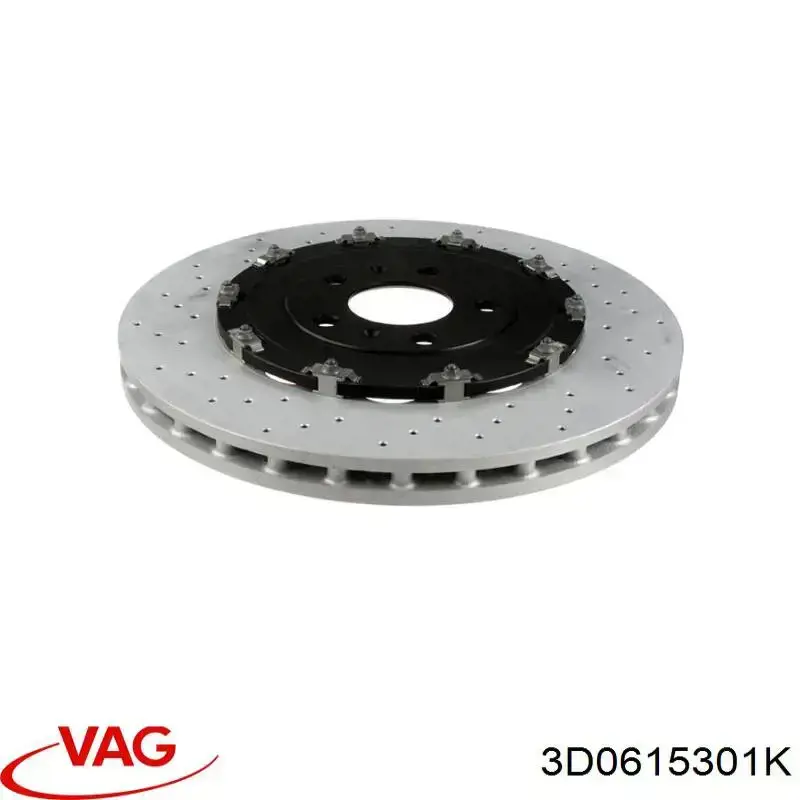 Купити 3D0615301N VAG Ротор гальмівний
