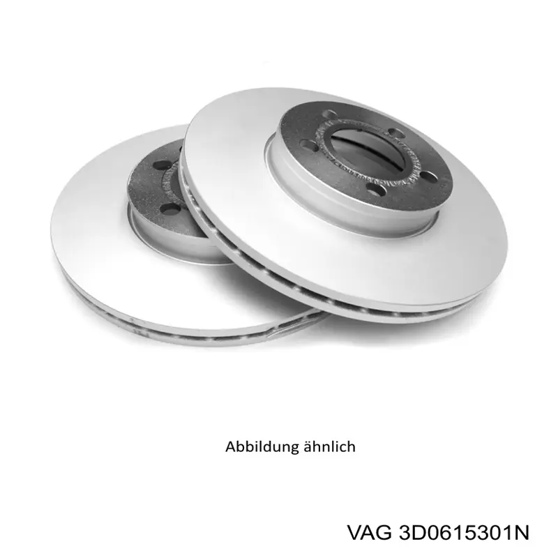 3D0615301N VAG диск гальмівний передній
