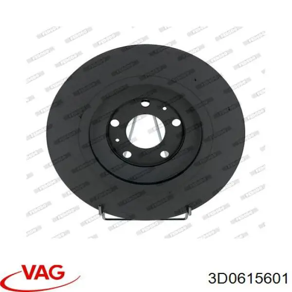 Задні дискові гальма VAG 3D0615601 ціна, від 60.39 USD