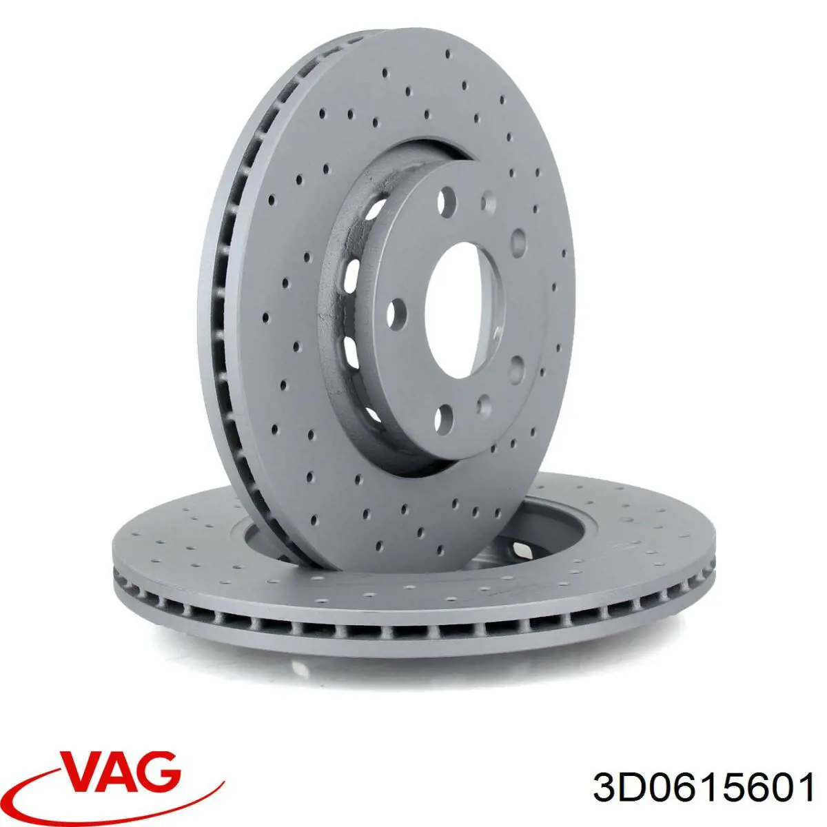 Диск гальмівний задній VAG 3D0615601