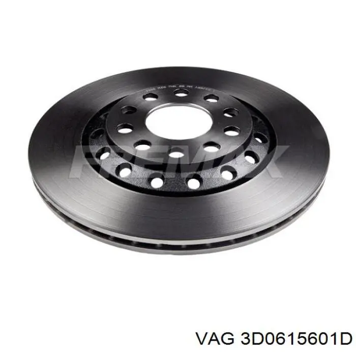 Задні дискові гальма VAG 3D0615601D ціна, від 61.51 USD