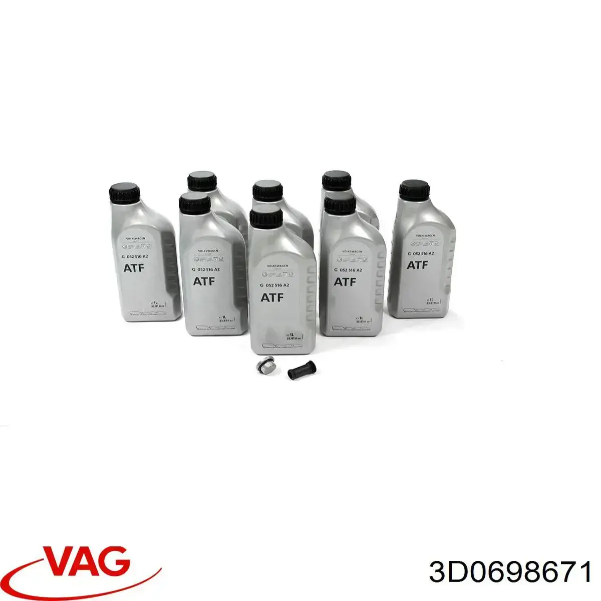 Ремкомплект заднього супорта VAG 3D0698671